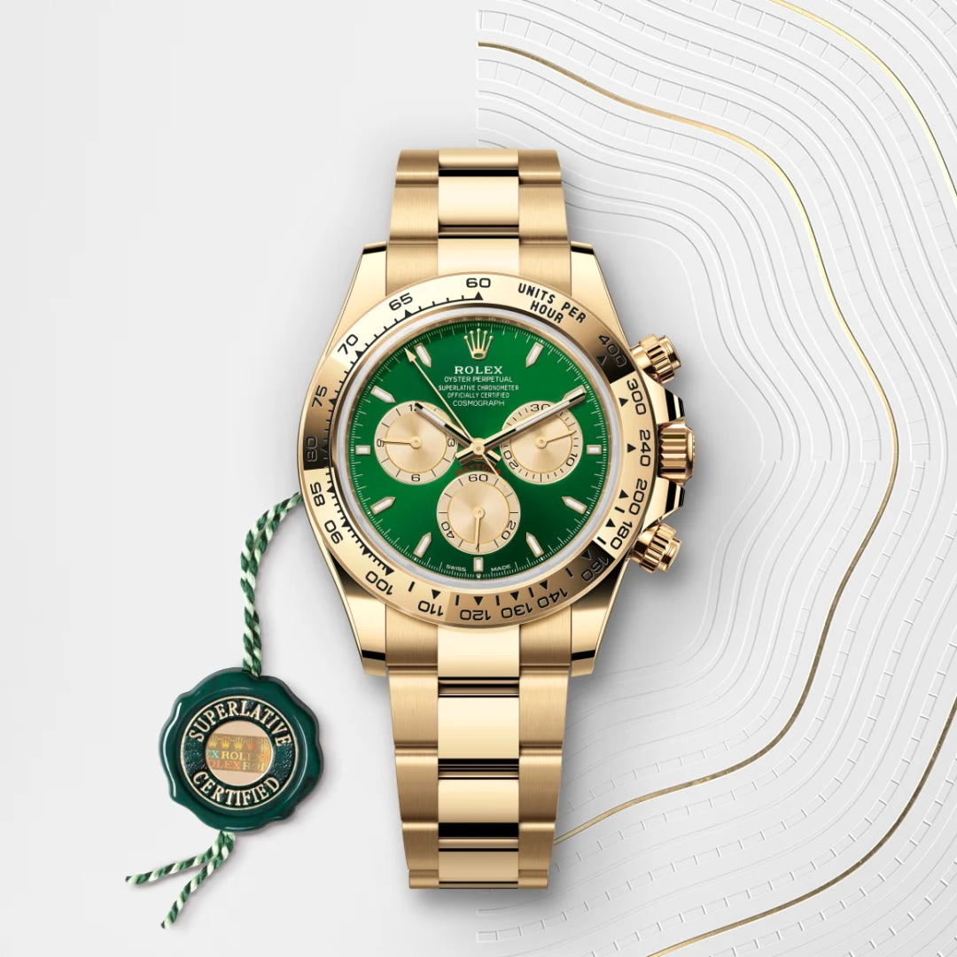 Rolex Cosmograph Daytona Oyster, 40 mm, yellow gold M126508