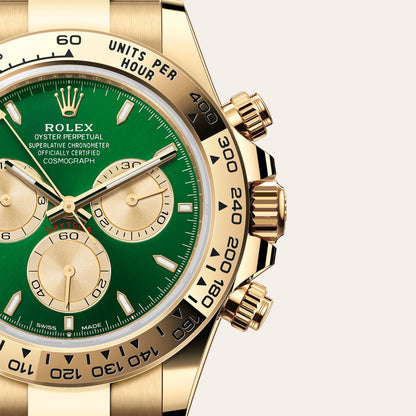 Rolex Cosmograph Daytona Oyster, 40 mm, yellow gold M126508
